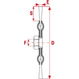 SIT 0509 Čelična četka pljosnata pletena ravna M14 fi150 *22,2 | Eponuda.com