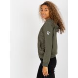 RUE PARIS Sweatshirt-RV-BL-8226.11X-khaki | Shoptok.si