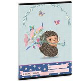 Ars Una Fresh Flowers A/5 linirana bilježnica za 3. razred 12-32 | shoptok.hr