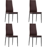  Petodijelni blagovaonski set smeđi | shoptok.hr