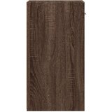 vidaXL Nočna omarica rjavi hrast 35x34x65 cm inženirski les | Shoptok.si