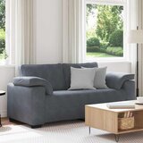  Dvosjed tamno sivi 180x77x82 cm baršun | shoptok.hr