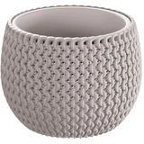 PVC tegla Splofy moka 18 x 18 x 13,6 cm DKSP180-7529U