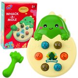 Mini igra vještina udari krticu s dinosaurovim jajetom zelena Cijene