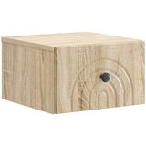  Noćni ormarić za montažu na zid Hrast sonoma 33 x 34,5 x 20 cm | Eponuda.com