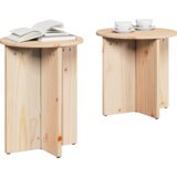  2 pcs 41.5 x 41.5 x 41 cm Čvrsta borova drva | shoptok.hr