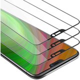 Cadorabo Vivo X21 - Zaščitna folija v transparentno s čarno - 3-pack Kaljeno steklo za zaščito zaslona s trdoto 9H in 3D dotikom, (20548250) | Shoptok.si