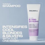 Goldwell Dualsenses Blondes & Highlights Toning Shampoo ljubičasti šampon za toniranje 250 ml | shoptok.hr