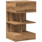 vidaXL Nočna omarica artisan hrast 40x35x65 cm inženirski les, (21822108) | Shoptok.si