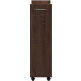 Ormarić s kotačima 60 x 22 x 79 cm od konstruiranog drva | shoptok.hr