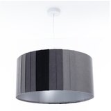  Luster na sajli STRIPES 1xE27/60W/230V, prečnik 40 cm, siv | Eponuda.com