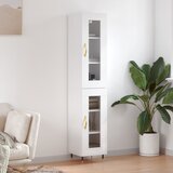  The Living Store Visoka omara bela 34,5x34x180 cm inženirski les - Visoka Omarica, (21445289) Cene