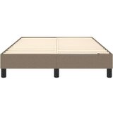  Box spring posteljni okvir taupe 120x200 cm blago, (20736617) | Shoptok.si