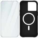 CASE-MATE Ovitek MagSafe iPhone 15 Pro Max 9H kaljeno steklo, mat ohišje - crn, (20955887) | Shoptok.si