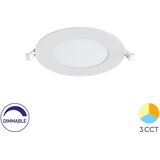 Braytron Ugradni LED panel BRY-SMD-CRP-6W-KRUG-DIMABILNI-4INC-BELI-3U1 | Eponuda.com
