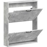 Ormar za cipele na zidu UTRECHT 71 x 17 x 86 cm Betonska siva | shoptok.hr
