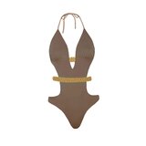 DEVI COLLECTION Ženski jednodelni kupaći kostim Gaia šampanjac | Eponuda.com