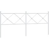  Metalno zamjensko uzglavlje bijelo 193 cm | shoptok.hr