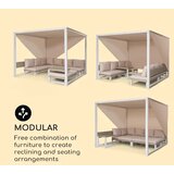 Blumfeldt Havanna Pavillon & Lounge-Set, 270x230x270cm, 4 dvojni sedeži, bela, (20760185) Cene
