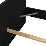 Tvilum Črna zakonska postelja 140x190 cm Naia – | Shoptok.si