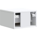  Noćni ormarić za montažu na zid 2 pcs Bijela 34,5 x 33 x 20 cm | Eponuda.ba