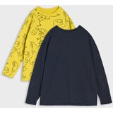 Sinsay Pamučne loose fit majice s motivom dinosaura 2 pack | shoptok.hr