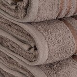 Casa Selección Smeđi pamučan ručnik od frotira 30x50 cm Simple – | shoptok.hr