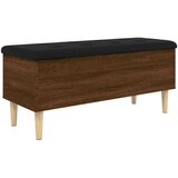 vidaXL Klupa za pohranu boja hrasta 102x42x46 cm od konstruiranog drva | shoptok.hr