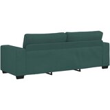  Dvodijelni set sofa s jastucima, tamnozelena tkanina | shoptok.hr