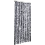 Furnova Zavesa proti mrčesu iz šenilje 100x220 cm srebrna, (21918491) | Shoptok.si