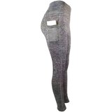  Ženske tajice PO-15692 - Siva / Črna / M KP15692 | Shoptok.si