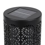  Komplet od 4 LED solarne lampe DECOR, LED/1,2V, 150 mAh, 3000K, 39 cm, IP44, crne | Eponuda.com