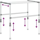  Sušilo za rublje 83 x (50 - 55) x (40 - 85) cm aluminijsko | Eponuda.com