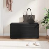  Stolica Crna 81 x 41 x 40 cm Svileni i Fino Radeći Drvo | shoptok.hr