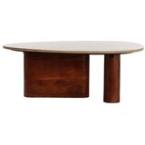 Light & Living Smeđi stolić za kavu 72x90 cm Mahelona – | shoptok.hr