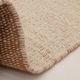 Asiatic Carpets Kremno bela/v barvi terakote ročno tkana volnena preproga 120x170 cm Lima Rust – | Shoptok.si