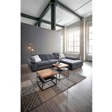 XORA ecksofa, velur siva | Shoptok.si