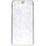 NOBRAND Noosy Faceplate Snowflake Skull za Apple iPhone 6 / 6S - lobanja, belo / prozorna | Shoptok.si