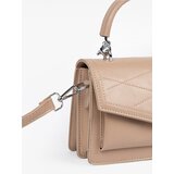 Shelvt Beige small women's handbag with a handle and a strap | Shoptok.si