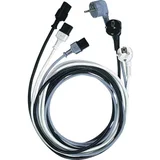 Priključni kabel za hladne naprave [ varnostni vtič - IEC vtičnica C13] črni 2.5 m LappKabel 73222334, (20414206)