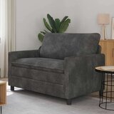 SOFA Tamnosiva 126 x 81 x 87 5 cm Poliester - Tamnosiva 110 cm | shoptok.hr