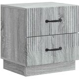  Noćni ormar Siva sonoma 43 x 34,5 x 44,5 cm Konstruirano drvo | shoptok.hr