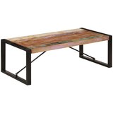  Stolić za kavu od masivnog obnovljenog drva 120 x 60 x 40 cm | shoptok.hr