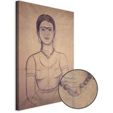  Slika - Frida Kahlo – Self-Portrait 1929 (charcoal drawing) 20x30 Premium Print | shoptok.hr