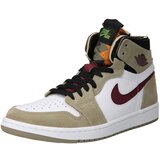 Jordan Visoke tenisice hrđavo smeđa / kaki / bijela | shoptok.hr