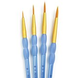  Set okruglih sintetičkih kistova Roial & Langnickel 4 komada KORISTI SE | shoptok.hr