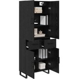  Highboard 2 kom. Crni hrast 69,5 x 34 x 180 cm | shoptok.hr