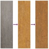 vidaXL Vrtna vrata 105 x 105 cm od čelika COR-TEN četvrtasti dizajn | shoptok.hr