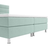 CARRYHOME postelja z vzmetnico 180 cm x 200 cm , tekstil turkizna | Shoptok.si