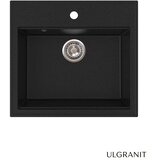 Ulgranit Granitna sudopera 56x51cm Crna ULG560 ø90 Cene